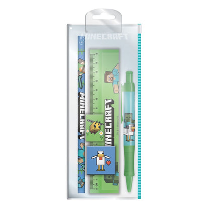 Minecraft 5-Piece Stationery Set