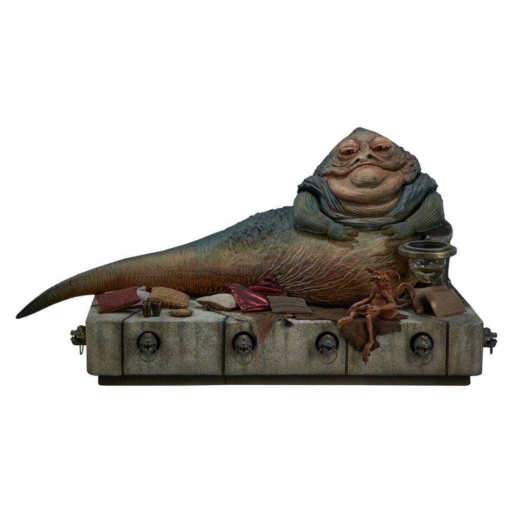 Star Wars Episode VI Action Figure 1/6 Jabba the Hutt & Throne Deluxe 34 cm