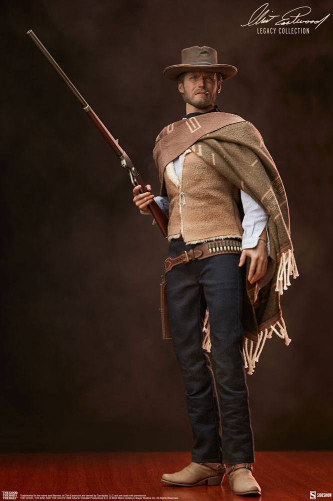 The Good The Bad and the Ugly Clint Eastwood Legacy Collection Action Figure 1/6 The Man With No Name 30 cm Action