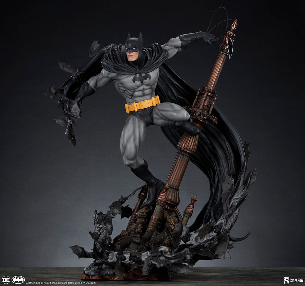 DC Comics Premium Format Statue Batman (Black Variant) Sideshow Exclusive 68 cm