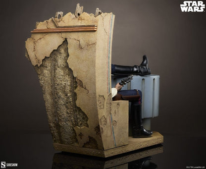 Star Wars Episode IV Mixed Media Premium Format Figure Han Solo: Sorry About the Mess 32 cm