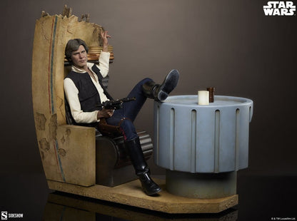 Star Wars Episode IV Mixed Media Premium Format Figure Han Solo: Sorry About the Mess 32 cm