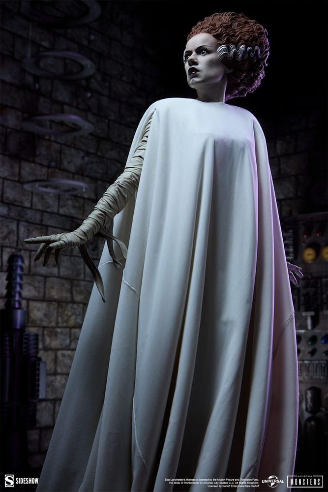 Bride of Frankenstein Premium Format Mixed Media Statue The Bride of Frankenstein (Fabric Costume) 55 cm