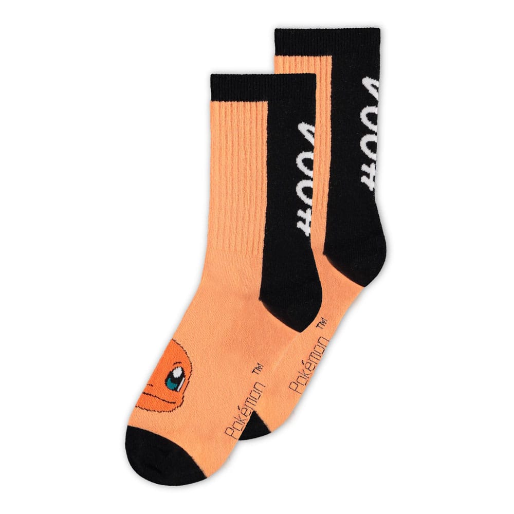 Pokémon Socks 3-Pack Heads Colormix 35-38