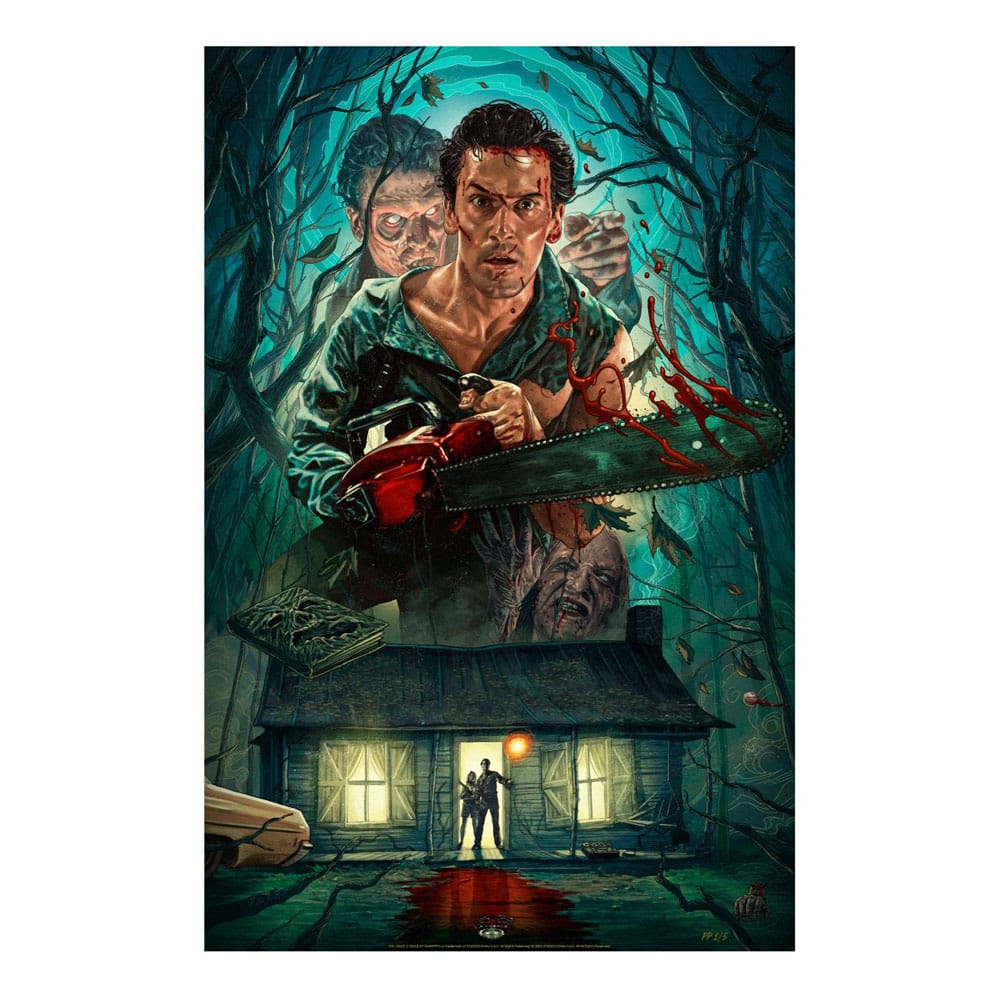 Evil Dead 2: Dead by Dawn Art Print Ash Williams 46 x 61 cm - unframed Posters & Wallscrolls