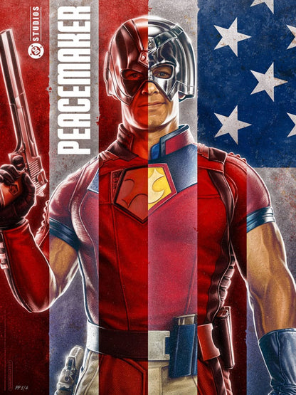 DC Comics Art Print Peacemaker 41 x 61 cm - unframed