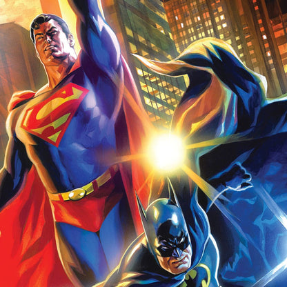 DC Comics Art Print Batman & Superman: World's Finest 61 x 46 cm - unframed