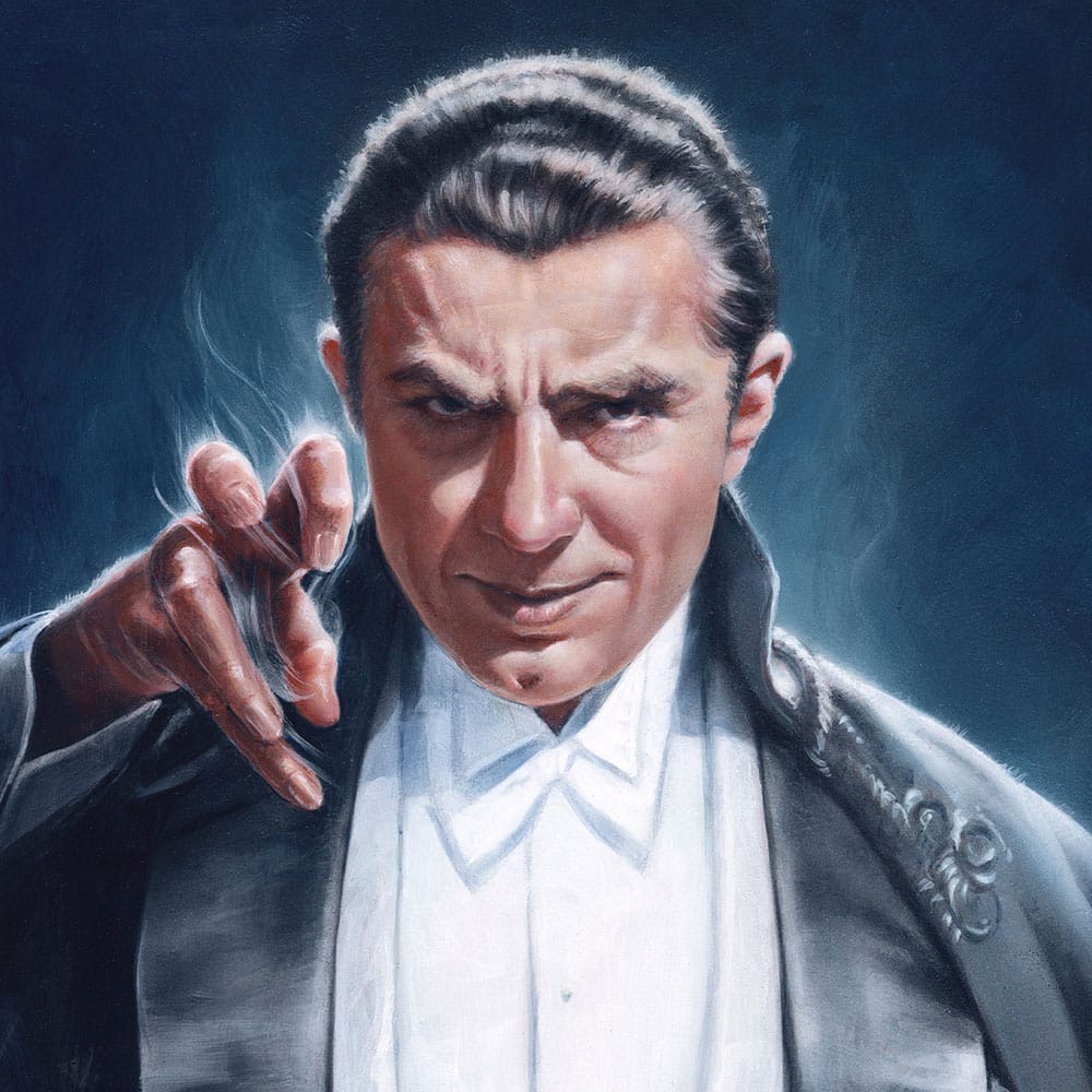 Dracula Art Print Count Dracula by Olivia De Berardinis 56 x 43 cm - unframed