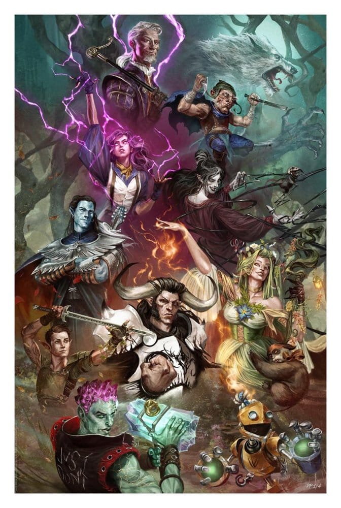 Critical Role Art Print Bells Hells 41 x 61 cm - unframed