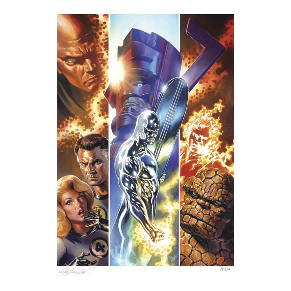 Marvel Fantastic Four #48 Art Print Fantastic Four 61 x 46 cm - unframed Posters & Wallscrolls