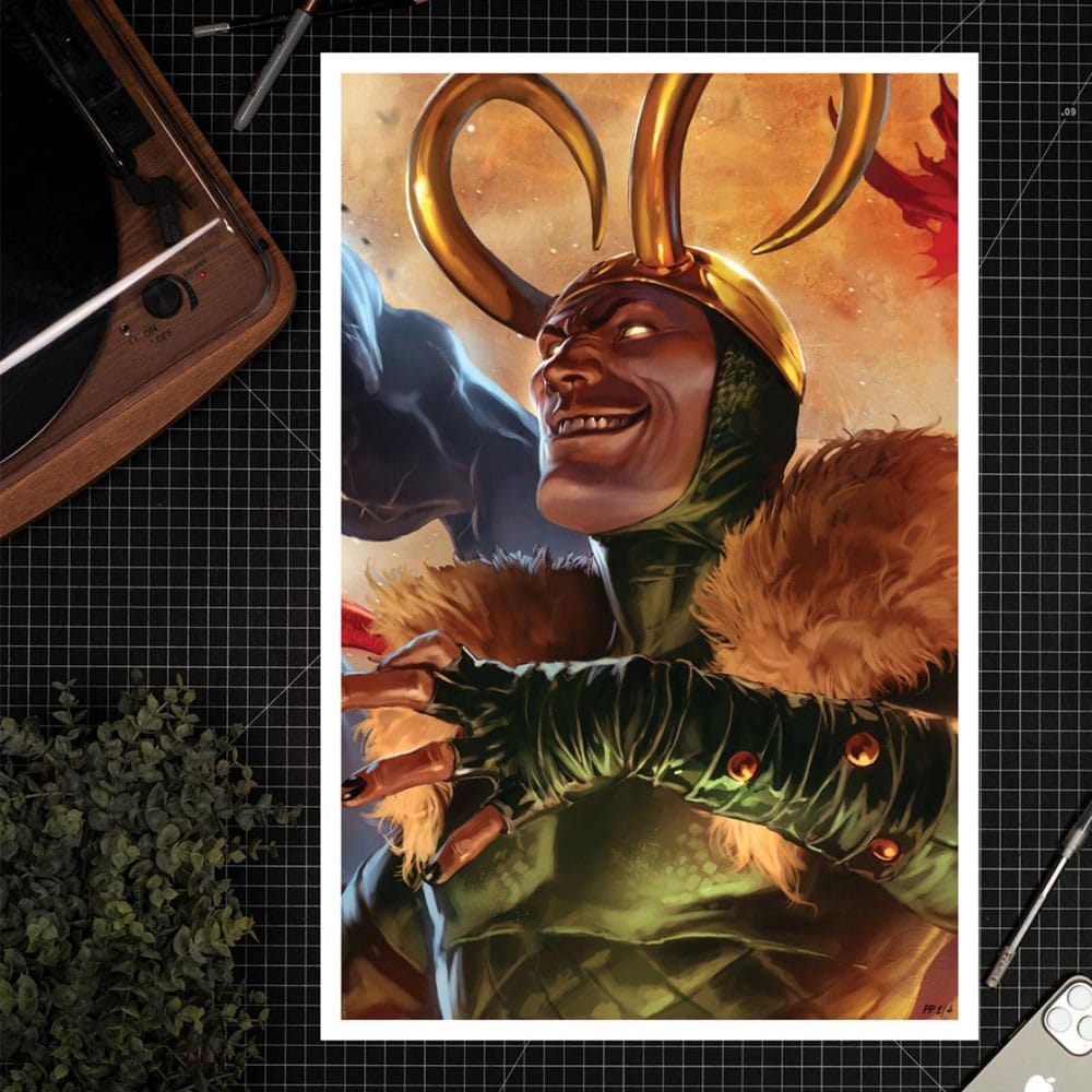 Marvel Art Print Siege Loki 61 x 41 cm - unframed