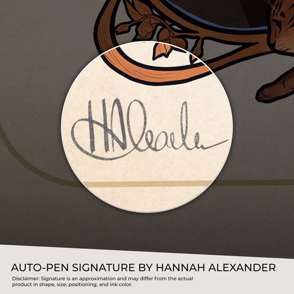 Critical Role Art Print Liam O'Brien: 10th Anniversary Art Nouveau Illustrations 46 x 28 cm - unframed