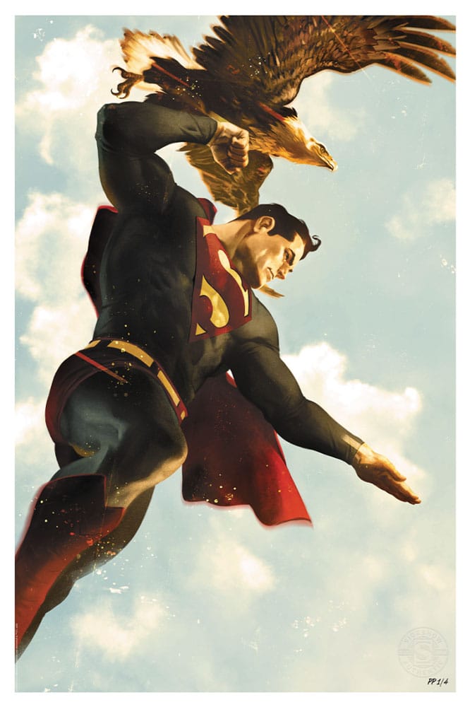 DC Comics Art Print Superman 61 x 41 cm - unframed Posters & Wallscrolls