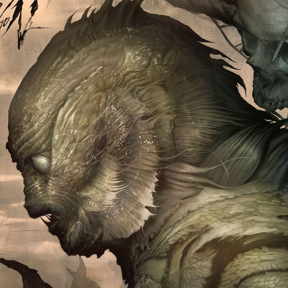 The Creature from the Black Lagoon Art Print Creature from the Black Lagoon by Dan Quintana 61 x 41 cm - unframed