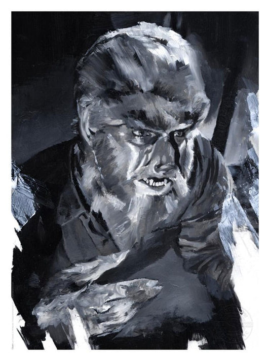 The Wolf Man Art Print The Wolf Man by Chris Valentine 41 x 31 cm - unframed