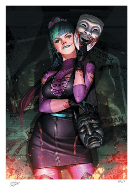 DC Comics Art Print Punchline (The Joker 80th Anniversary 100-Page Super Spectacular #1 (2020)) 61 x 46 cm - unframed