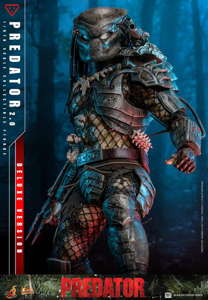 Predator Movie Masterpiece Action Figure 1/6 Predator (2.0) Deluxe Version 34 cm