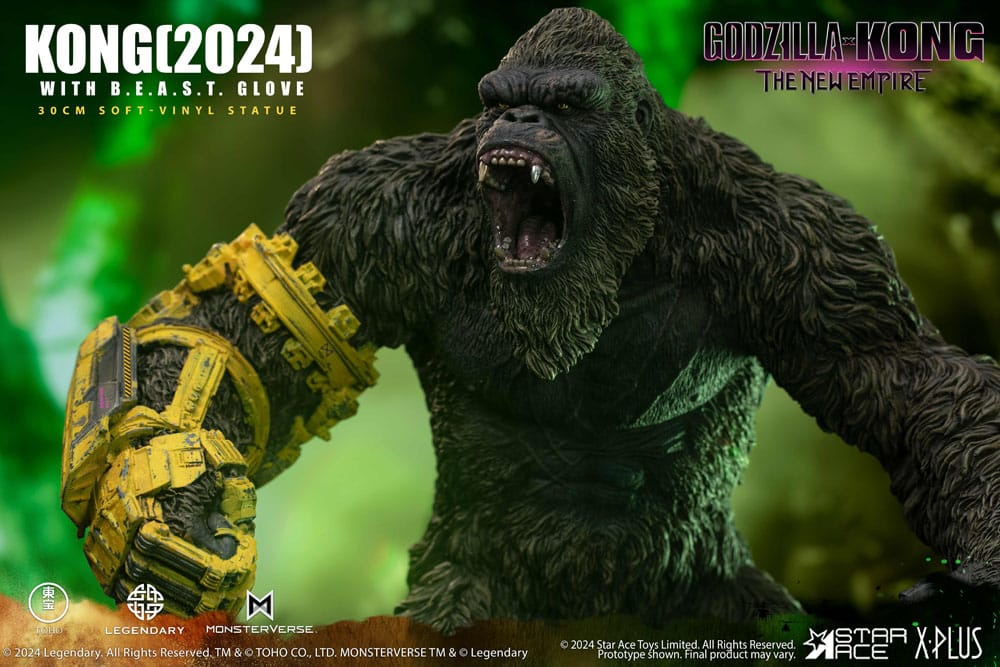 Godzilla vs. Kong: The New Empire Soft Vinyl Statue Kong with B.E.A.S.T. Glove 30 cm Statues