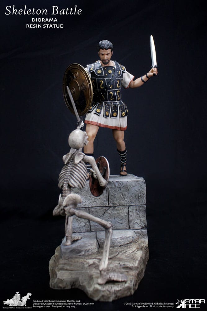 Ray Harryhausen Diorama 1/8 Skeleton Battle Scene 30 cm Statues