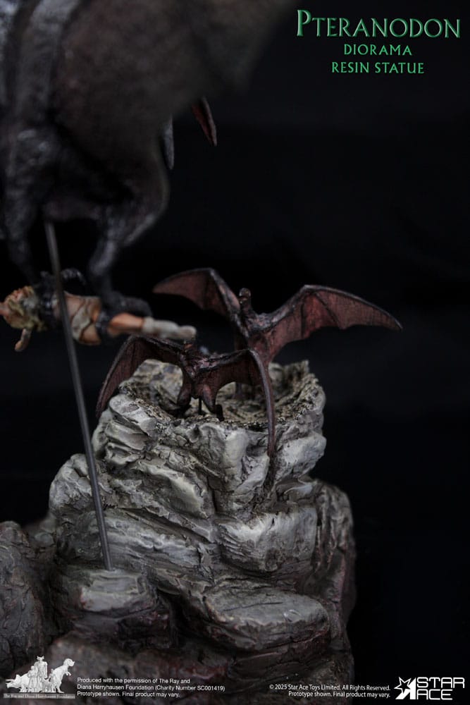 Ray Harryhausen Diorama 1/8 Pteranodon 22 cm