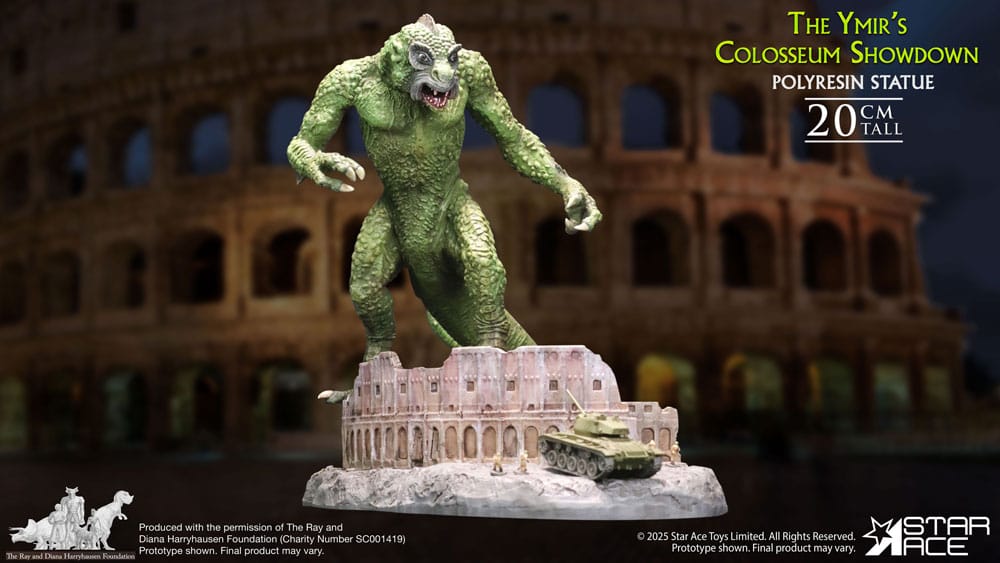 Ray Harryhausen Diorama 1/8 The Ymir’s Colosseum Showdown 20 cm Statues