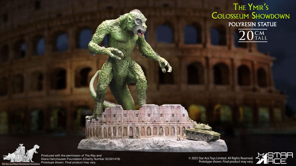 Ray Harryhausen Diorama 1/8 The Ymir's Colosseum Showdown 20 cm