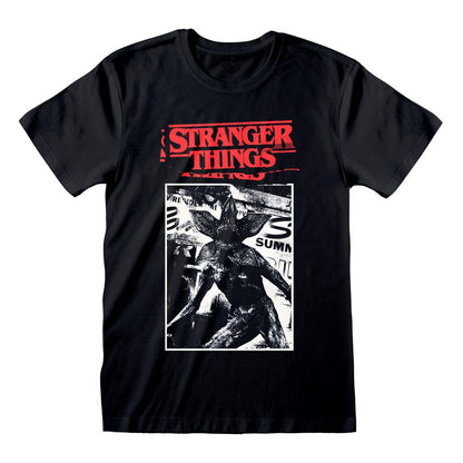 Stranger Things T-Shirt Article Cut Out Size XL
