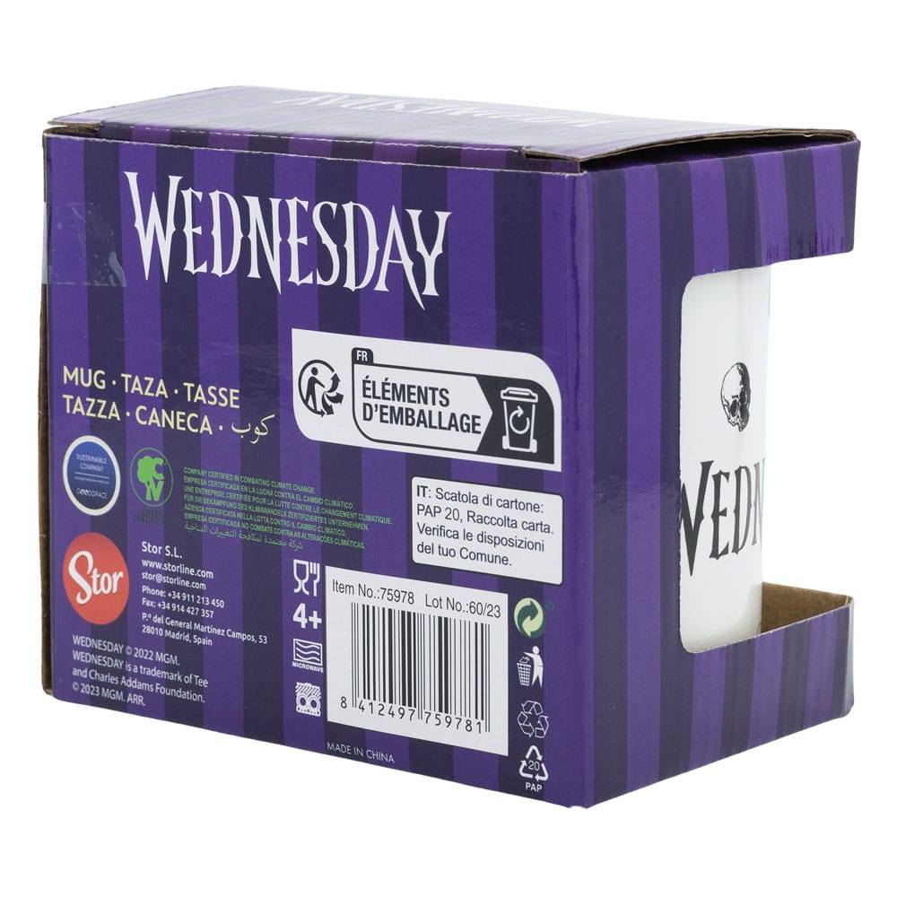 Wednesday Mug Nevermore 325 ml Cups & Mugs