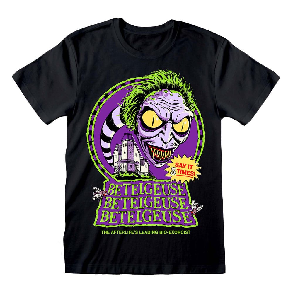Beetlejuice T-Shirt Say it three Times Size L