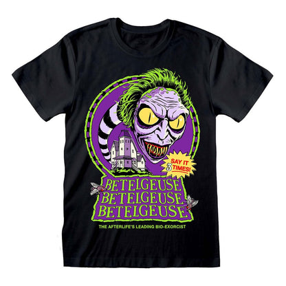 Beetlejuice T-Shirt Say it three Times Size L