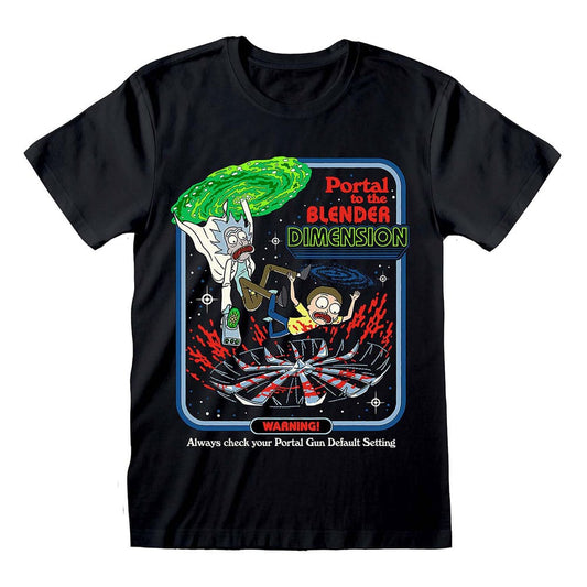 Steven Rhodes T-Shirt Rick and Morty Portal Collab T-shirts