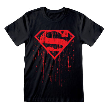Superman T-Shirt Dripping Symbol T-shirts