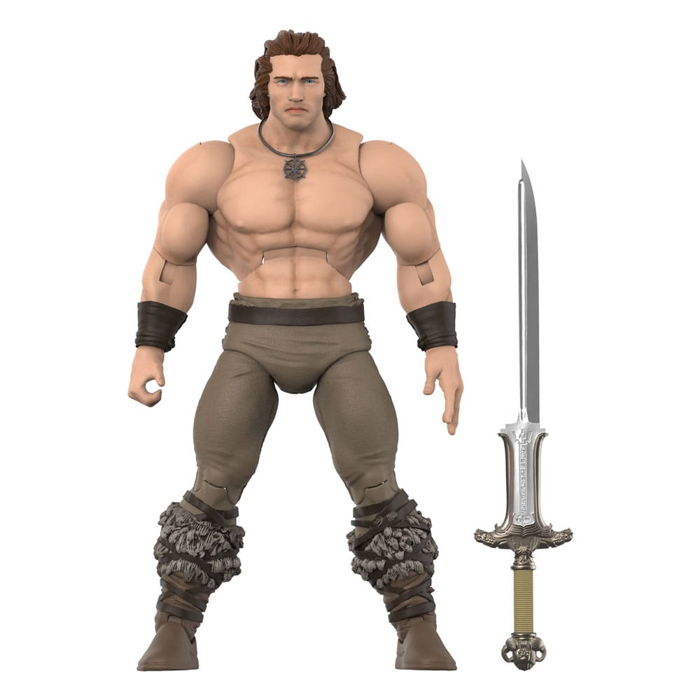 Conan the Barbarian 1982 Deluxe Action Figure Conan Iconic Pose 18 cm Action figures