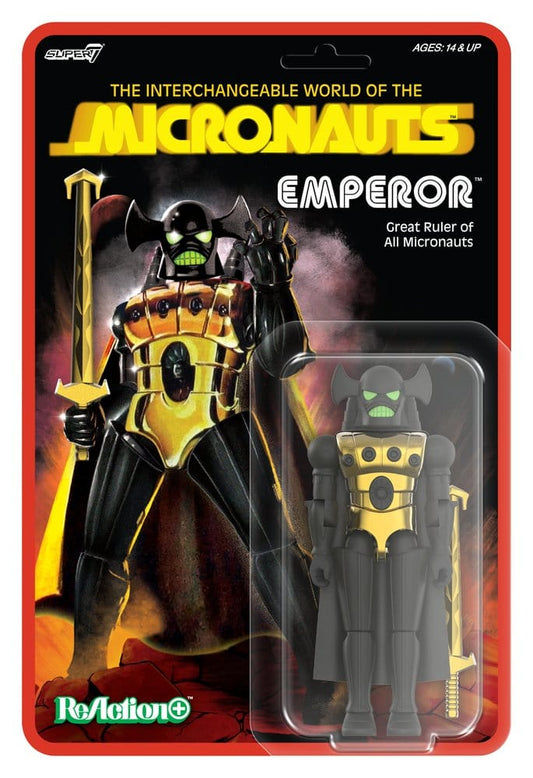 Micronauts ReAction+ Action Figure Wave 03 Emperor 10 cm