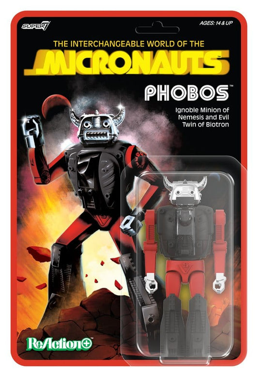 Micronauts ReAction+ Action Figure Wave 04 Phobos