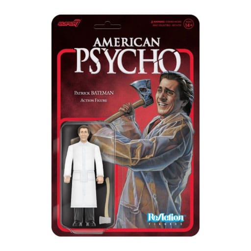American Psycho (2000) ReAction Action Figure Wave 01 Patrick Bateman (Raincoat) 10 cm Action figures