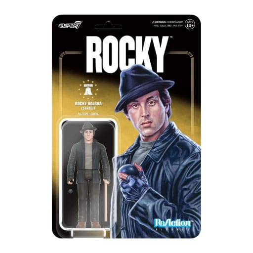 Rocky ReAction Action Figure Wave 03 Rocky Street (Rocky I) 10 cm Action figures