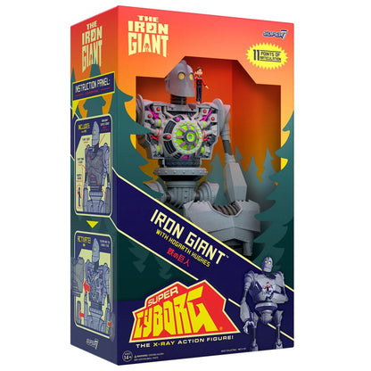 The Iron Giant Super Cyborg Action Figure Iron Giant (Full Color) 28 cm
