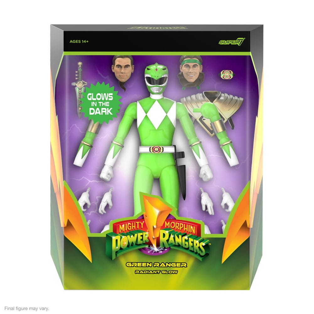 Power Rangers Ultimates Action Figure Green Ranger (Glow) 18 cm