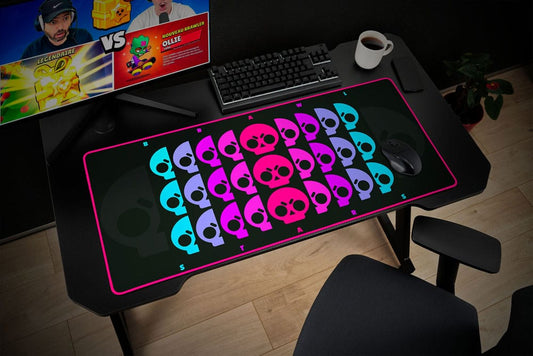 Brawl Stars XXL Desk Mat Skull