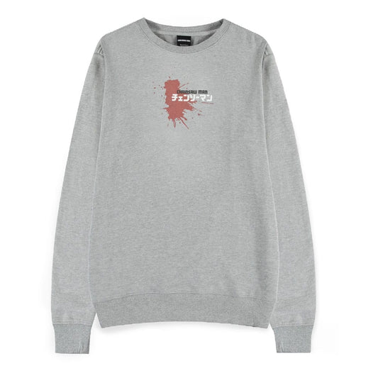 Chainsaw Man Sweater Power Grey Melange Size XXL