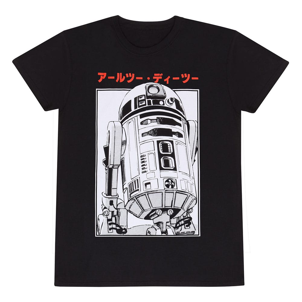 Star Wars T-Shirt R2D2 Katakana T-shirts