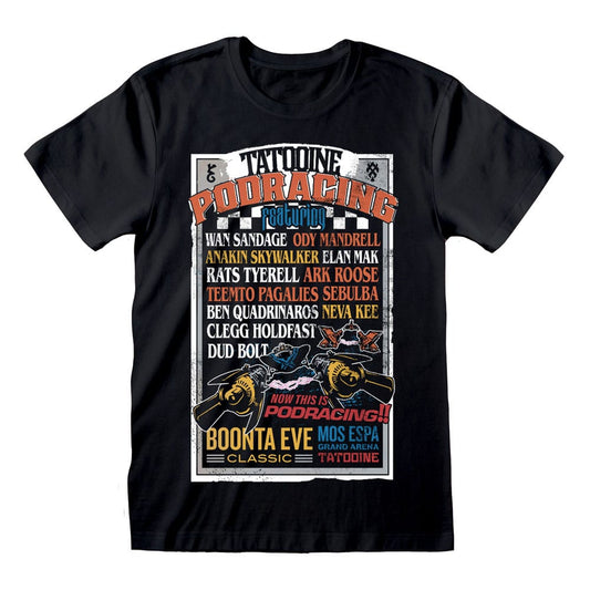 Star Wars T-Shirt Podracing Size S