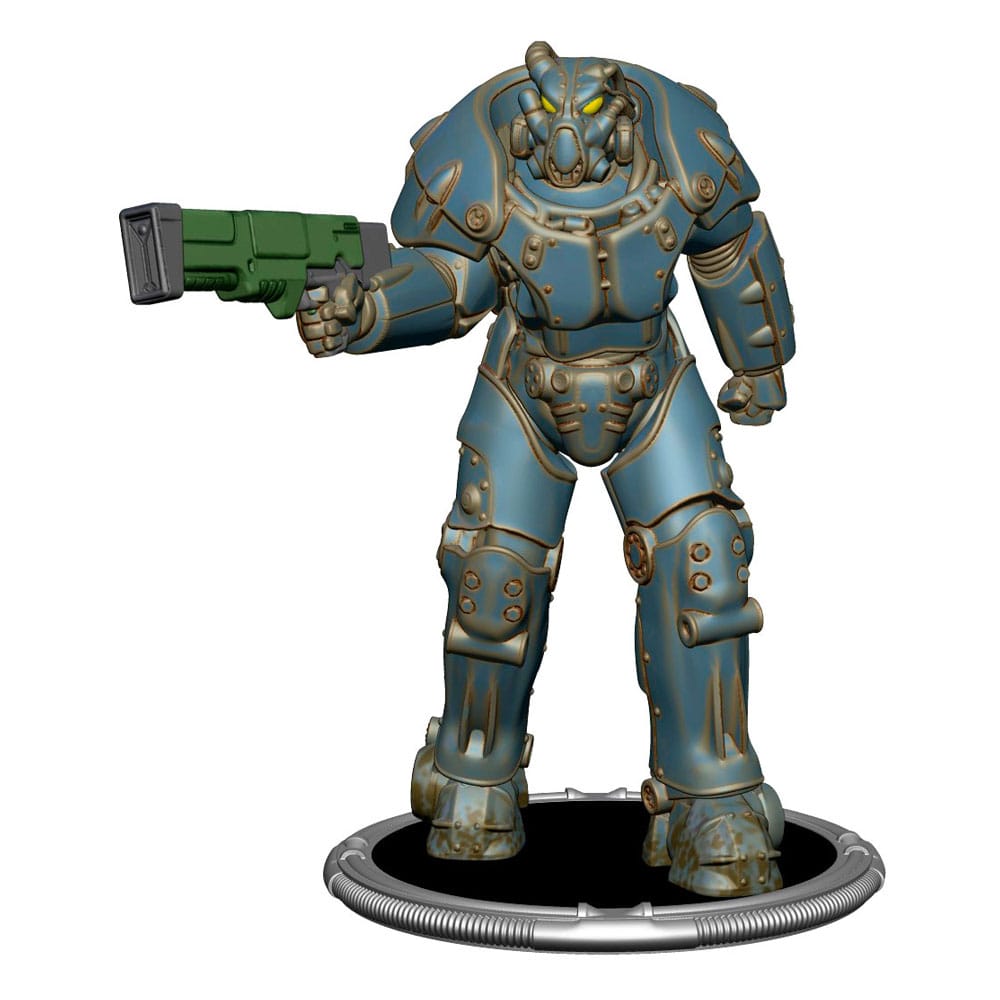 Fallout Mini Figures 2-Pack Set D X01 & Protectron 7 cm Statues