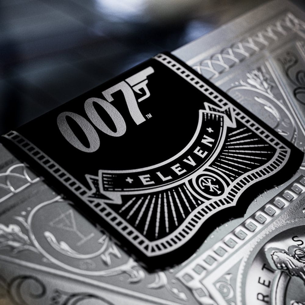 James Bond Playing Cards Silver Edition