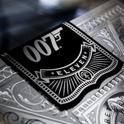 James Bond Playing Cards Silver Edition