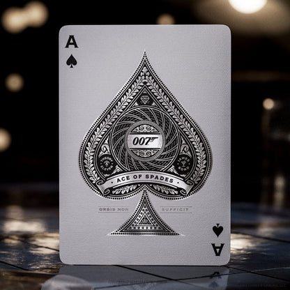James Bond Playing Cards Silver Edition