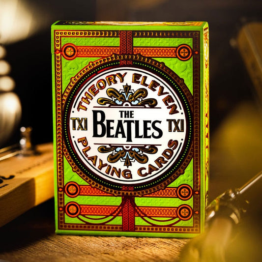 The Beatles Playing Cards Green Version Playing cards