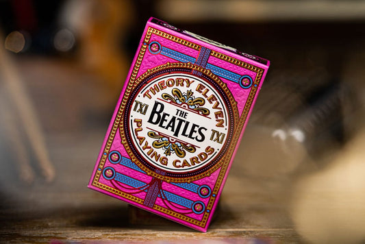 The Beatles Playing Cards Pink Version Playing cards