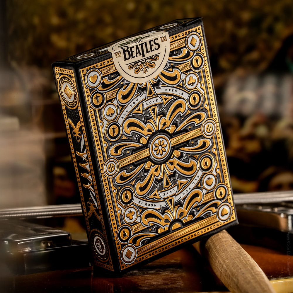 The Beatles Playing Cards Black Special Edition
